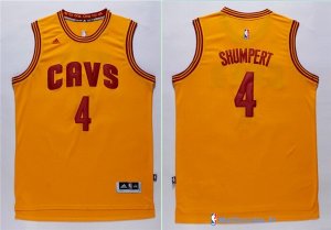 Maillot NBA Pas Cher Cleveland Cavaliers Iman Shumpert 4 Jaune