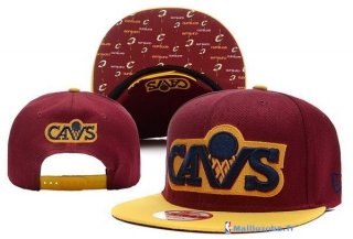 Bonnet NBA Cleveland Cavaliers 2016 Jaune Rouge 1