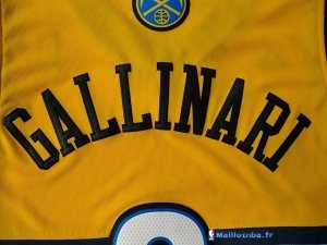 Maillot NBA Pas Cher Denver Nuggets Danilo Gallinari 8 Jaune