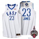 Maillot NBA Pas Cher All Star 2016 LeBron James 23 Blanc