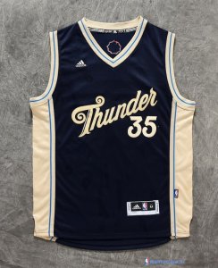 Maillot NBA Pas Cher Noël Oklahoma City Thunder Durant 35 Bleu