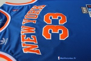 Maillot NBA Pas Cher New York Knicks Patrick Ewing 33 Bleu