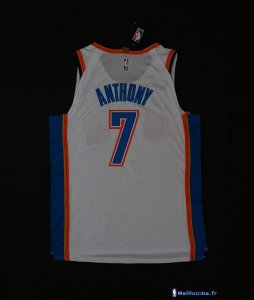 Maillot NBA Pas Cher Oklahoma City Thunder Carmelo Anthony 7 Blanc Association 2017/18