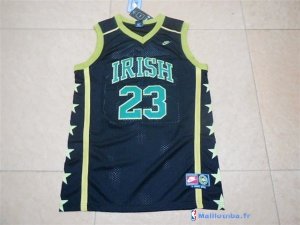 Maillot NCAA Pas Cher Irish LeBron James 23 Noir