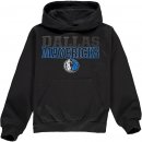 Dallas Mavericks Majestic Black Playmaker Pop Pullover Hoodie