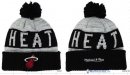 Tricoter un Bonnet NBA Miami Heat 2016 Gris