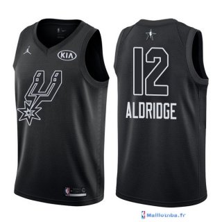 Maillot NBA Pas Cher NBA All Star 2018 LaMarcus Aldridge 12 Noir