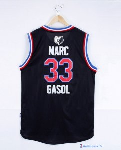 Maillot NBA Pas Cher All Star 2015 Marc Gasol 33 Noir