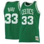 Boston Celtics Larry Bird Mitchell & Ness Kelly Green 1985-86 Hardwood Classics Swingman Jersey
