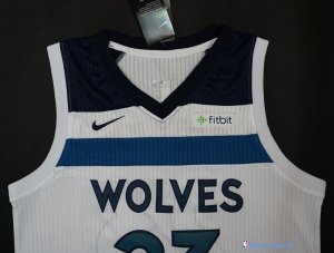 Maillot NBA Pas Cher Minnesota Timberwolves Jimmy Butler 23 Blanc 2017/18