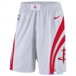 Pantalon NBA Pas Cher Houston Rockets Nike Blanc