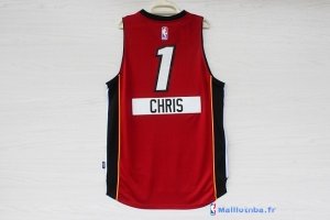 Maillot NBA Pas Cher Noël Miami Heat Chris 1 Rouge