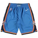 Oklahoma City Thunder Nike Blue Swingman Icon Performance Shorts