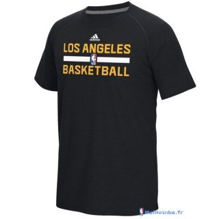 T-Shirt NBA Pas Cher Los Angeles Lakers Noir 02