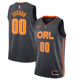 Orlando Magic Aaron Gordon Nike Charcoal 2019/20 Finished City Edition Swingman Jersey