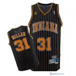 Maillot NBA Pas Cher Indiana Pacers Reggie Miller 31 Bleu Bande