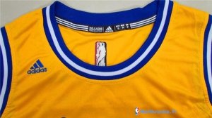 Maillot NBA Pas Cher Golden State Warriors Kevin Durant 35 City Jaune