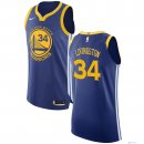 Maillot NBA Pas Cher Golden State Warriors Shaun Livingston 34 Bleu Icon 2017/18