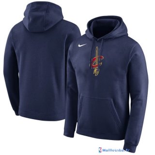 Sweat Capuche NBA Cleveland Cavaliers Nike Marine