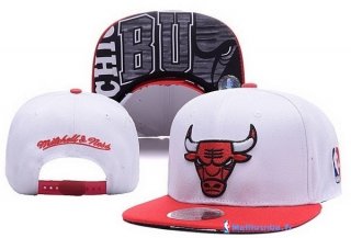 Bonnet NBA Chicago Bulls 2016 Blanc 2