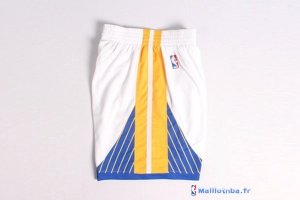 Pantalon NBA Pas Cher Golden State Warriors Blanc