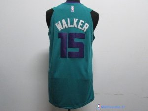 Maillot NBA Pas Cher Charlotte Hornets Kemba Walker 15 Vert Icon 2017/18