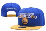 Bonnet NBA Golden State Warriors 2016 Bleu Jaune 3