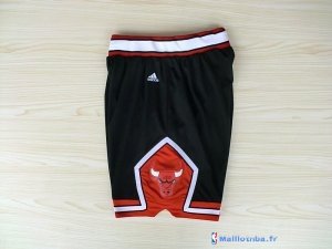 Pantalon NBA Pas Cher Chicago Bulls Adidas Noir