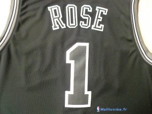 Maillot NBA Pas Cher Chicago Bulls Derrick Rose 1 Noir