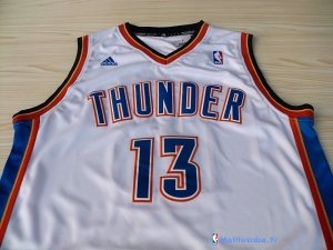 Maillot NBA Pas Cher Oklahoma City Thunder James Harden 13 Blanc