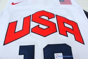 Maillot NBA Pas Cher USA 2012 James Harden 12 Blanc