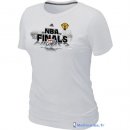 T-Shirt NBA Pas Cher Femme Oklahoma City Thunder Blanc 1