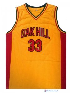 Maillot NCAA Pas Cher Oak Hill Kevin Durant 33 Jaune