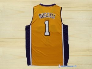 Maillot NBA Pas Cher Los Angeles Lakers D'Angelo Russell 1 Jaune