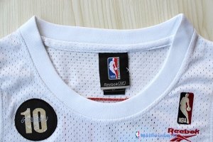 Maillot NBA Pas Cher Philadelphia Sixers Allen Iverson 3 Retro Blanc Rouge