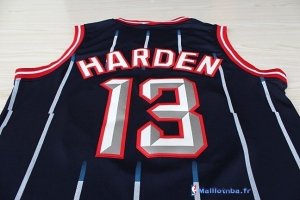 Maillot NBA Pas Cher Houston Rockets James Harden 13 Retro Bleu