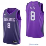 Maillot NBA Pas Cher Phoenix Suns Tyler Ulis 8 Nike Purpura Ville 2017/18