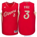 Maillot NBA Pas Cher Noël Los Angeles Clippers Paul 3 Rouge