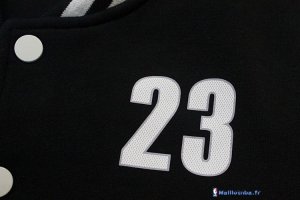 Survetement En Laine NBA Cleveland Cavaliers LeBron James 23 Noir