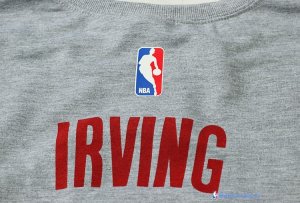 Maillot NBA Pas Cher Cleveland Cavaliers Kyrie Irving 2 ML Gris