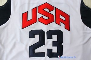 Maillot NBA Pas Cher USA 2012 Kyrie Irving 23 Blanc