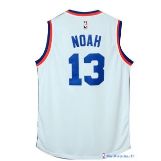 Maillot NBA Pas Cher New York Knicks Joakim Noah 13 Blanc