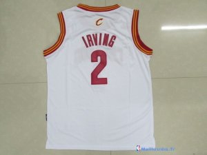 Maillot NBA Pas Cher Cleveland Cavaliers Junior Kyrie Irving 2 Blanc