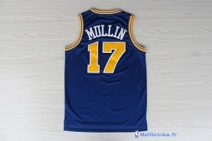 Maillot NBA Pas Cher Golden State Warriors Chris Mullin 17 Bleu