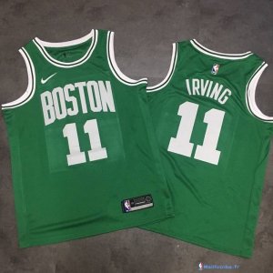 Maillot NBA Pas Cher Boston Celtics Kyrie Irving 11 Vert Icon 2017/18