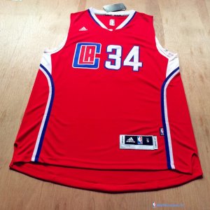 Maillot NBA Pas Cher Los Angeles Clippers Paul Pierce 34 Rouge