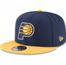 Bonnet NBA Indiana Pacers New Era Navy Gold Two-Tone 9FIFTY