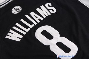 Maillot NBA Pas Cher Brooklyn Nets Deron Michael Williams 8 Noir