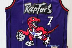 Maillot NBA Pas Cher Toronto Raptors Kyle Lowry 7 Retro Pourpre