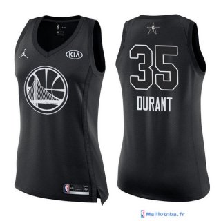 Maillot NBA Pas Cher All Star 2018 Femme Kevin Durant 35 Noir